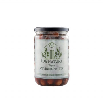 İda Natura 450 cc Edremit Naturel Siyah Çevirme Zeytin