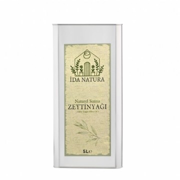 İda Natura Edremit Soğuk Sıkım Naturel Sızma Zeytinyağı 5 lt
